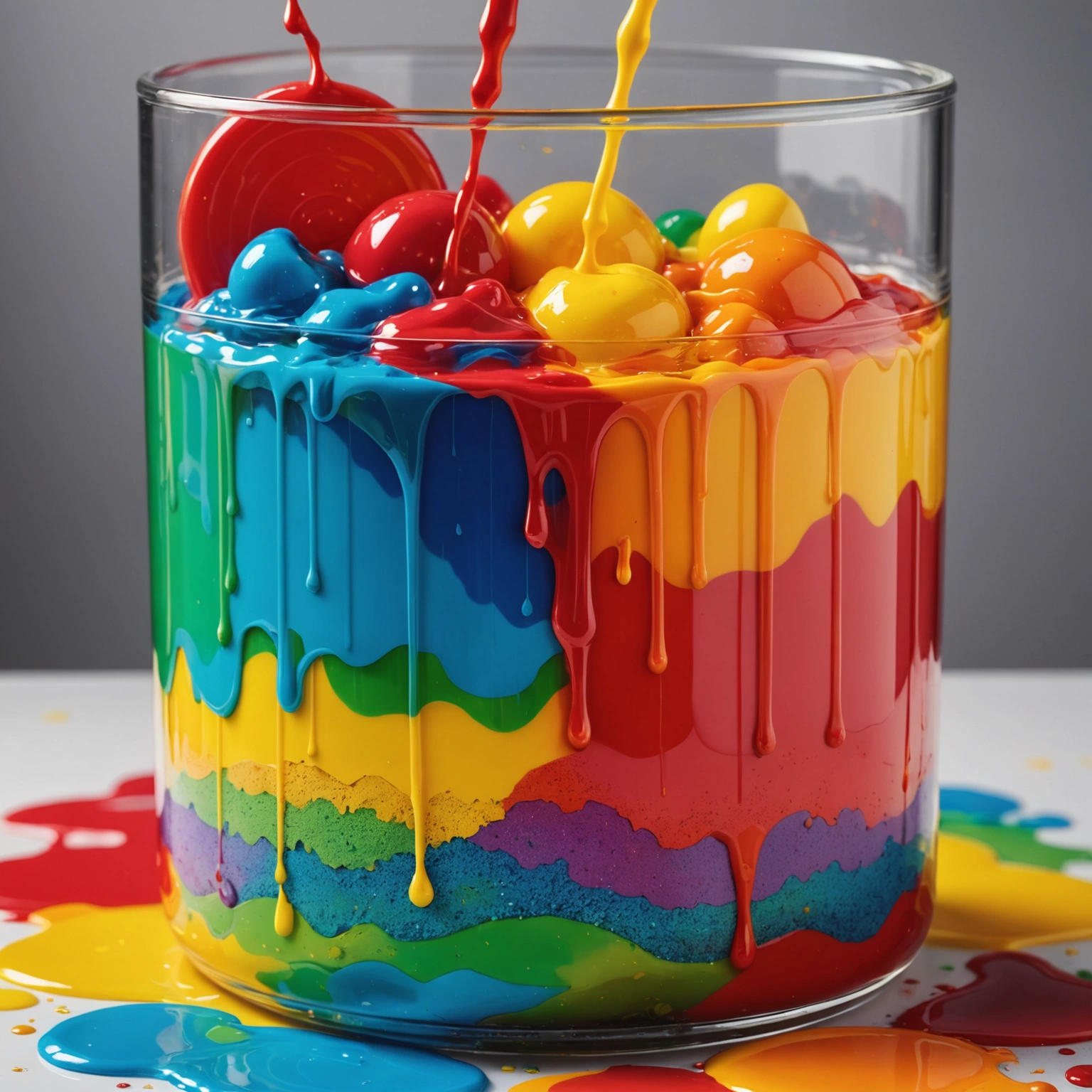 Как сделать радужный слайм: волшебство разноцветного творчества