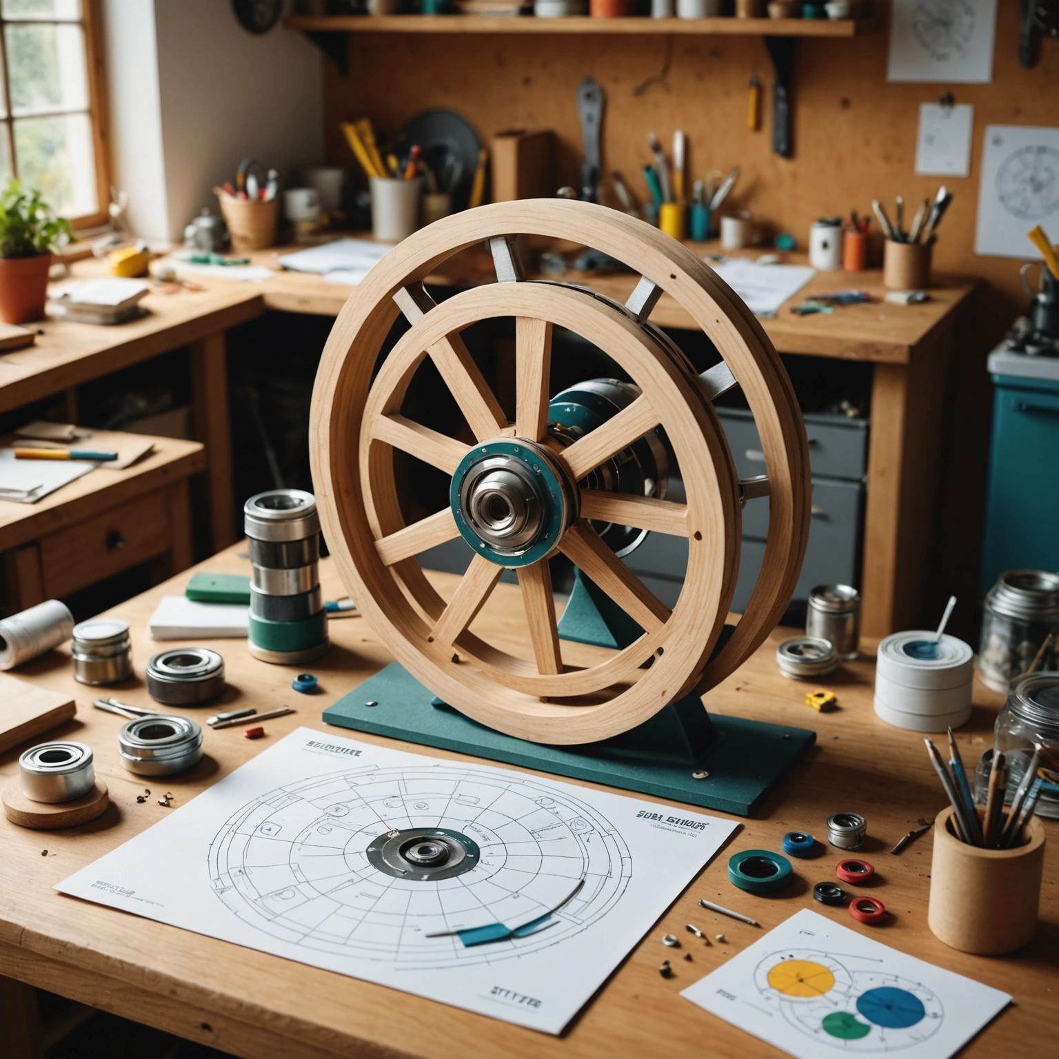 Как сделать спиннер своими руками: из подшипников и бумаги