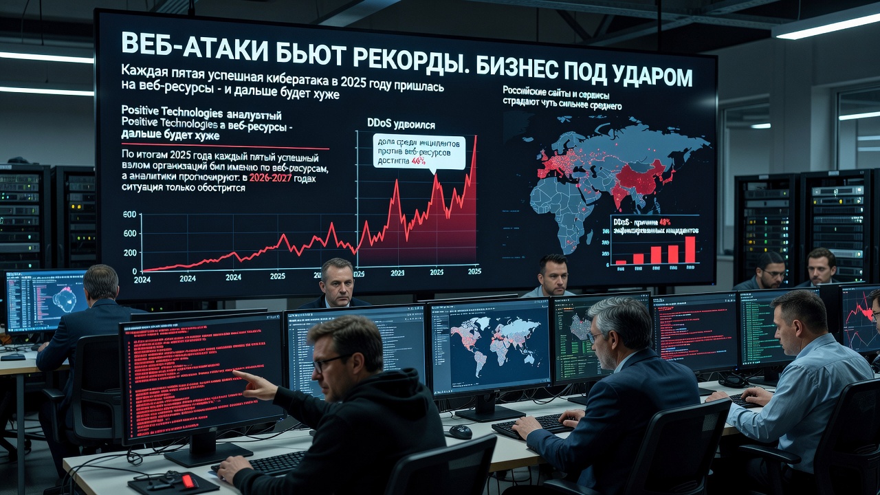 Веб-атаки бьют рекорды. Бизнес под ударом