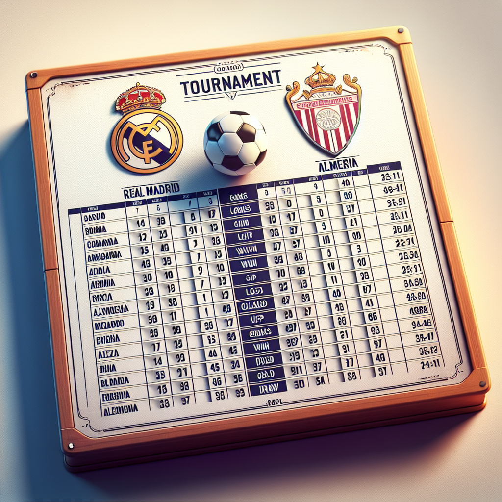 Анализ Последних Встреч Реал Мадрид и Альмерии: Влияние на Турнирную Таблицу