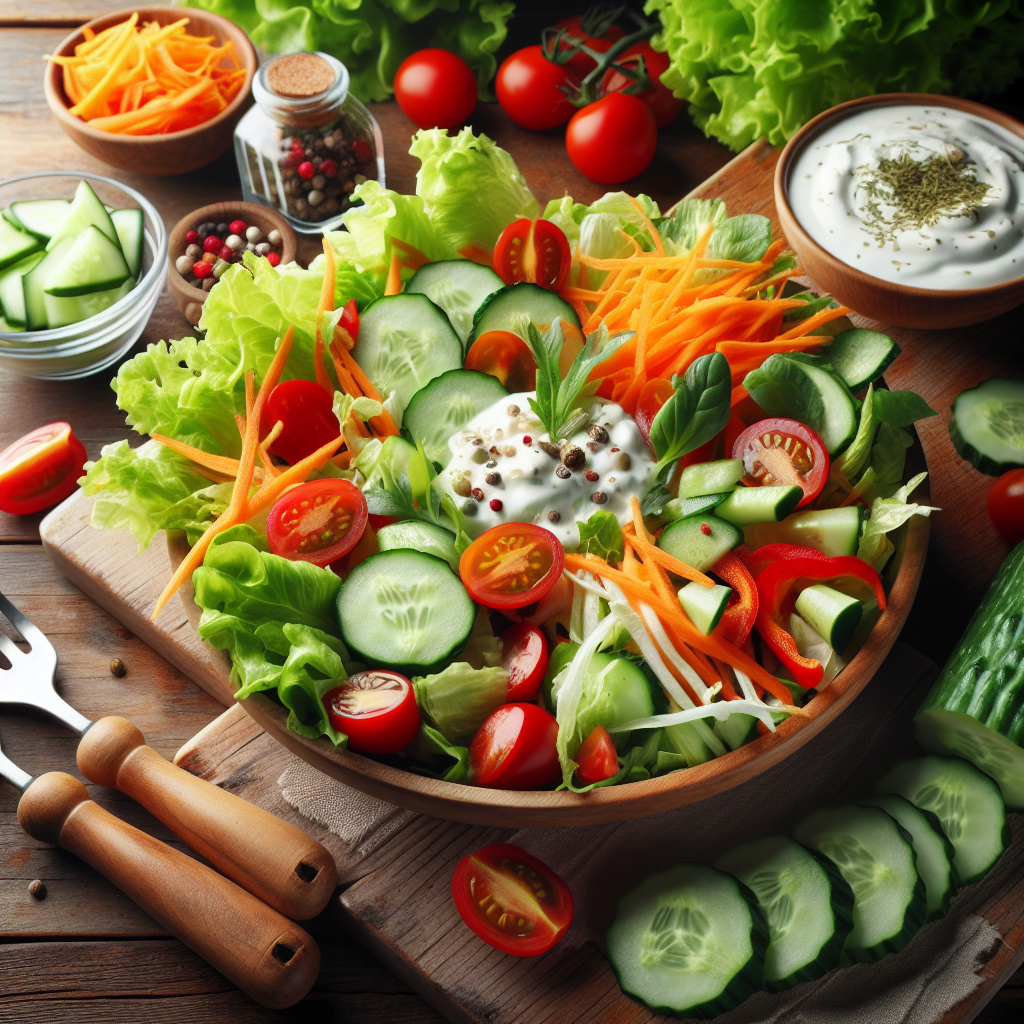 Салат полезный: секреты здорового питания