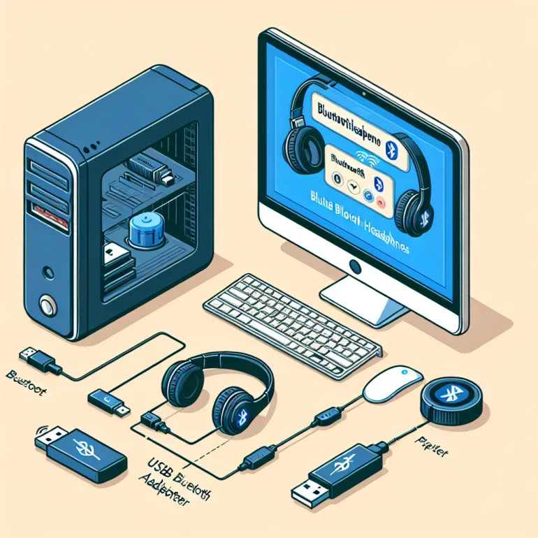 Использование USB-Блютуз Адаптера Для Подключения Наушников