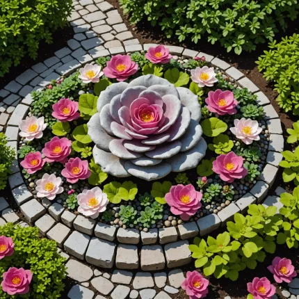 Полное руководство по клумба каменная роза от экспертов: всё, что нужно знать для идеального сада