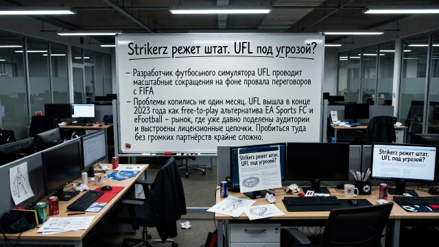 Strikerz режет штат. UFL под угрозой?