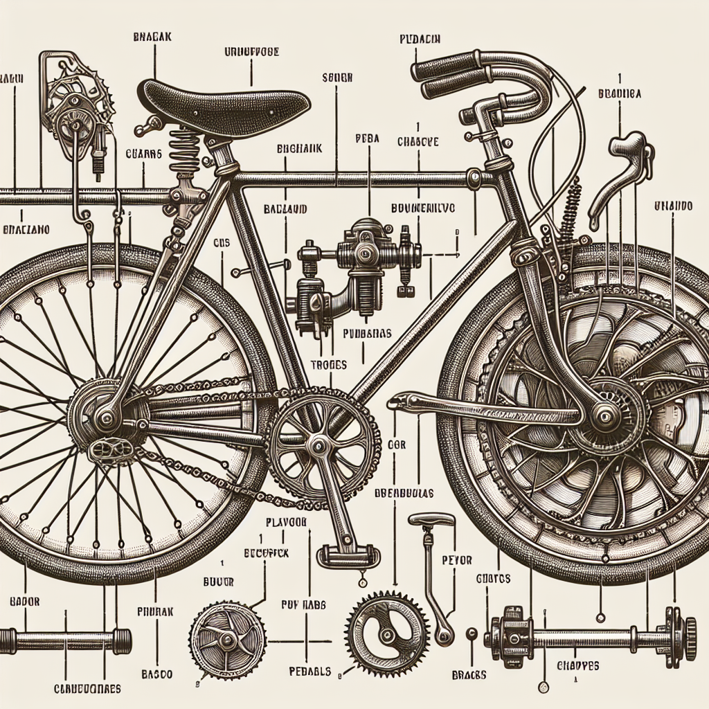 как устроен велосипед